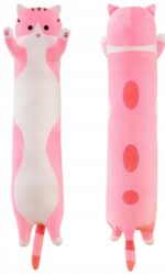 Długi Kotek Maskotka Poduszka Pluszak Kot 70cm XXL - obrazek 2