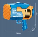 Maszyna do baniek Bazooka PISTOLET AKUMULATOR USB - obrazek 8