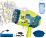 Maszyna do baniek Bazooka PISTOLET AKUMULATOR USB - obrazek 2